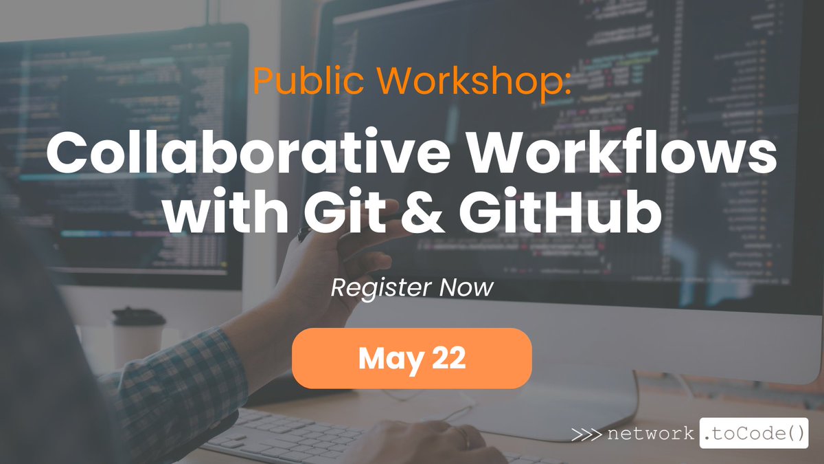 Elevate your network automation skills with our upcoming Collaborative Workflows with #Git & @GitHub Workshop! Join us for a full-day training session covering Git essentials, collaboration workflows, and beyond. Reserve your spot now! hubs.ly/Q02wq1dS0