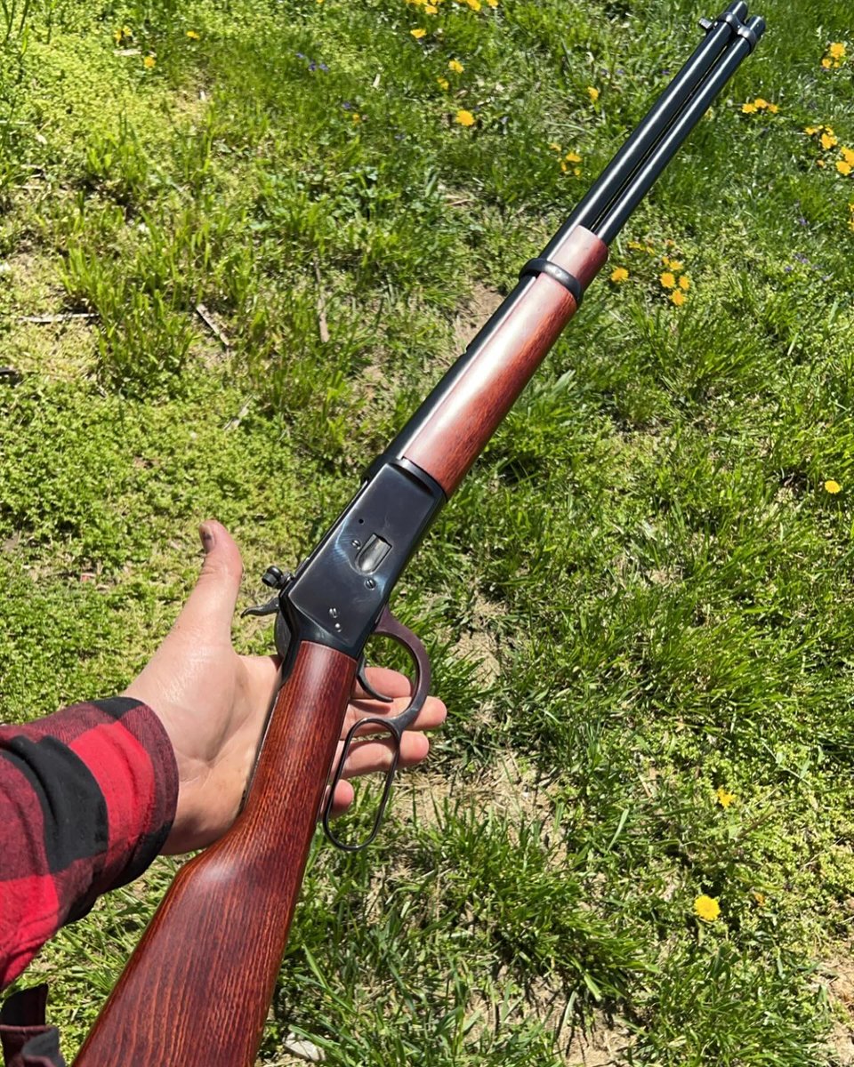 Rossi 92 in .44 Mag with an aperture sight looking clean 👌. What's your favorite pistol caliber lever? 📸 by @the_roosters_arsenal on IG #brownells #buildbeter #rossi #44mag #leveraction