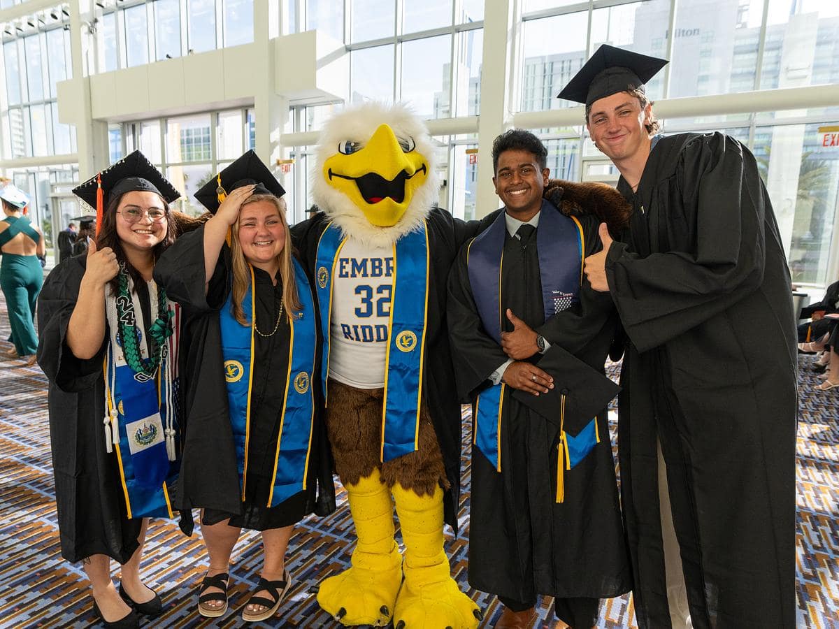 It was amazing seeing our Eagles walk this stage at this year's spring commencement! Congrats to all who have moved on to the next phase of their journey. 💙🦅 Read more about the special event here: bit.ly/3y9UZP9 #GoERAU #ForeverAnEagle @ERAU_Alumni