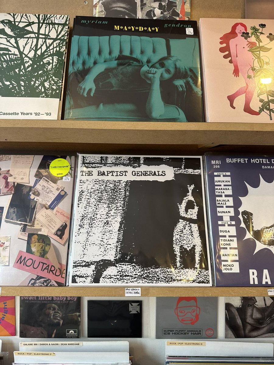 Pour les Parisiens, la réédition du "Dog" des Baptist Generals est dispo chez Pop Culture Shop, rue Keller.