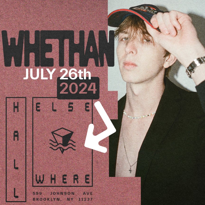 Just Announced! └ Whethan - Life Of a Wallflower Tour 7/26/2024 @elsewherespace [hall] tickets on sale 5/10 @ 10 am ➫ link.dice.fm/B08cb1b368cf
