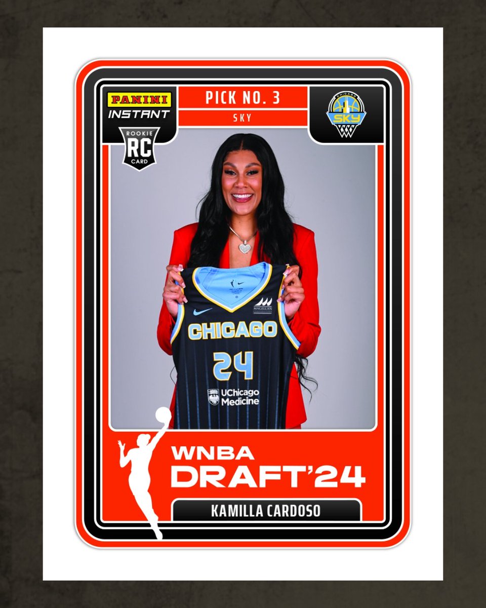 Less than an hour remains to secure the first WNBA Rookie Cards of the 2024 Draft Class, featuring Draft Night photography! Shop Panini Instant Rookie Cards until 2pm CT today here: bit.ly/4aUe0n3 #WhoDoYouCollect