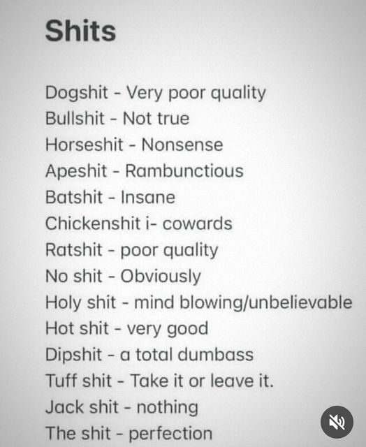 British guide to using the words Fuck, Shit & Bollocks 🤣🤣