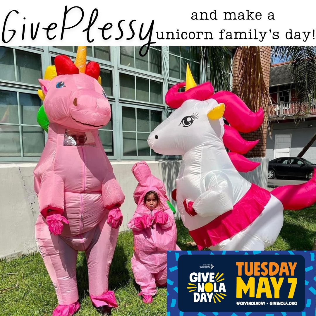 Today is GiveNOLA Day, a chance to celebrate and support non-profits around the city of New Orleans. Please join us in making PLESSY MAGIC of your own by donating today: givenola.org/homer-a-plessy…