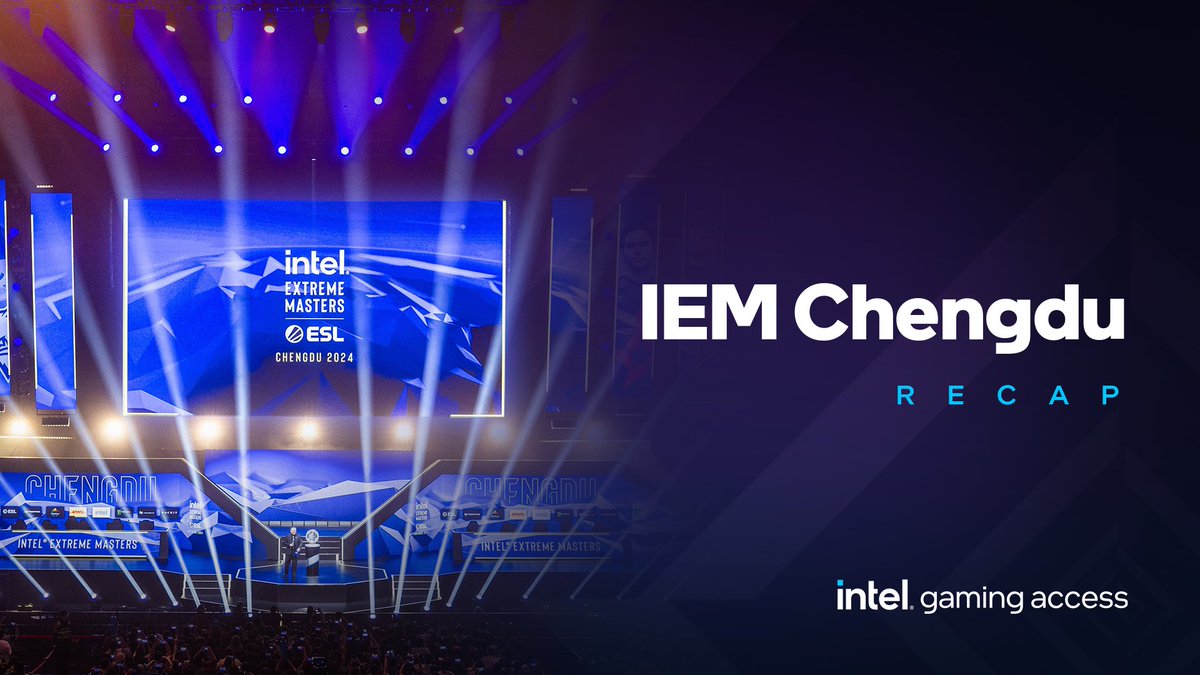 We had plenty of fun at #IEMChengdu. Catch up on one of gaming's biggest tournaments and find out who won in our recap. intel.ly/3wr6kda