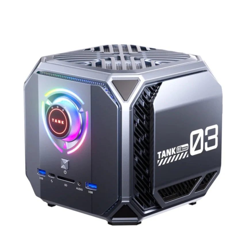 Whattt c’est quoi ce mini pc gamer il a carrément une RTX 🤣 on teste ?