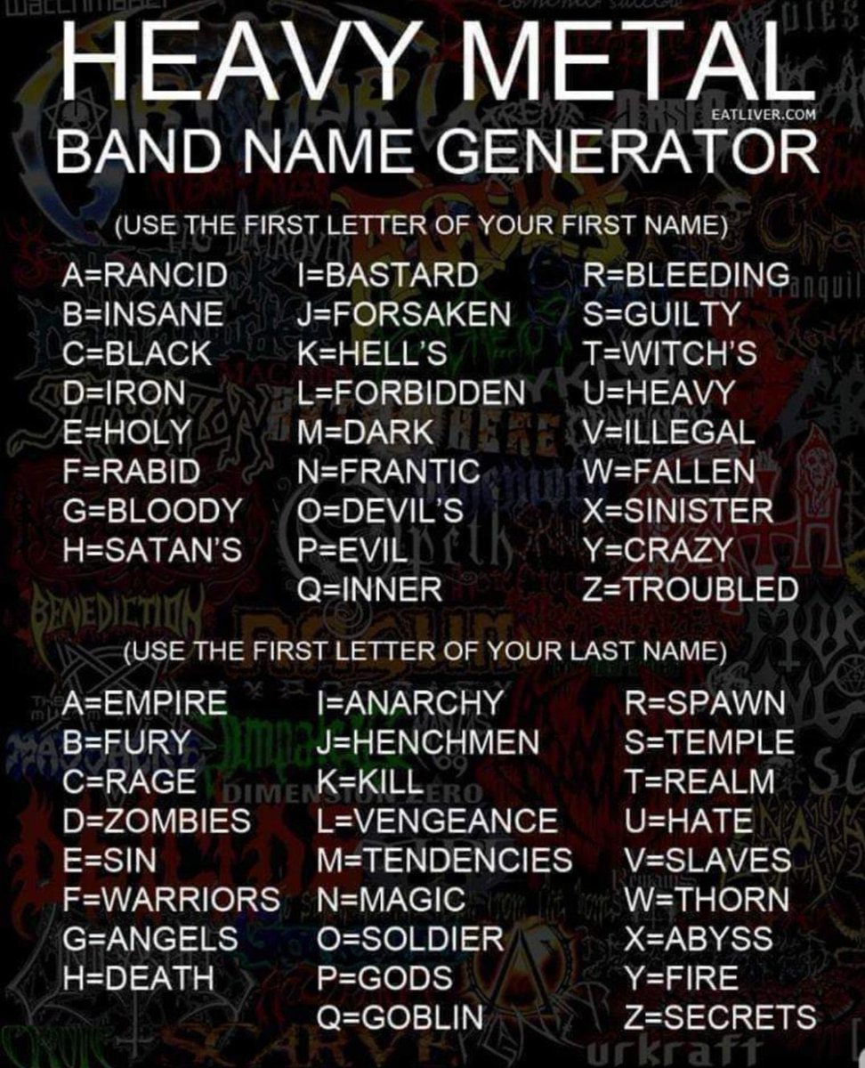 Black tendencies. Not as cool as some others but still lol. What is yours #IronAge