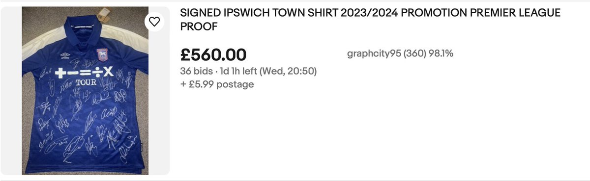 Blimey! I have an identical one sitting on my sideboard (but with chappers also signing the back)...thats just crazy money