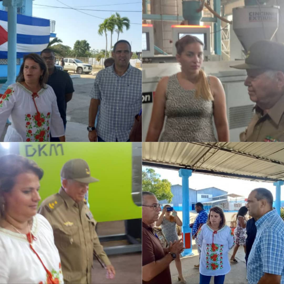 Intercambiamos con directivos y trabajadores de la Empresa Hidroplast en Boyeros. #LaHabanaViveEnMí #LaHabanaDeTodos