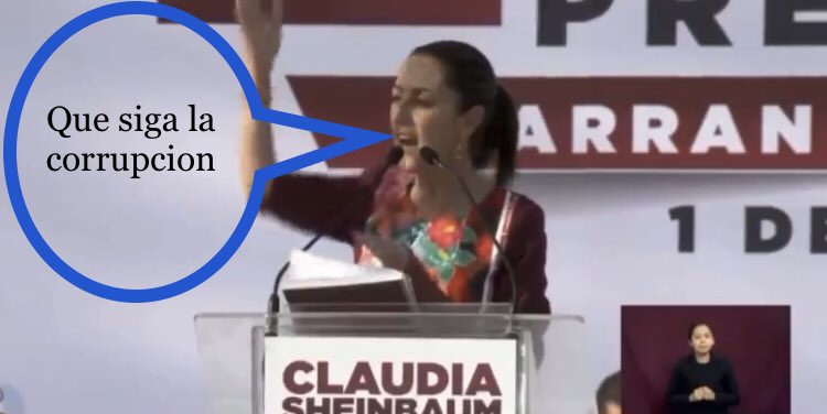 @JanethRam27 #QueSigaLaCorrupcionConClaudia 
#NarcoCandidataClaudia55