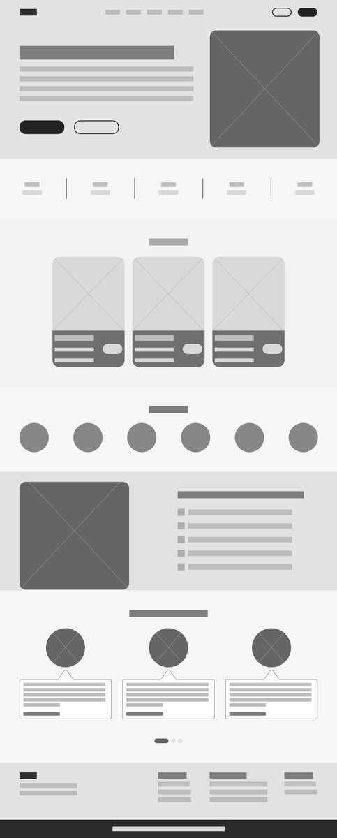 🚧 🚧 🚧

🧑‍💻 A low fidelity wireframe for a landing page

#ui #uidesign #ux #uxdesign #uiux #uiuxdesign #uxui #uxuidesign #productdesign