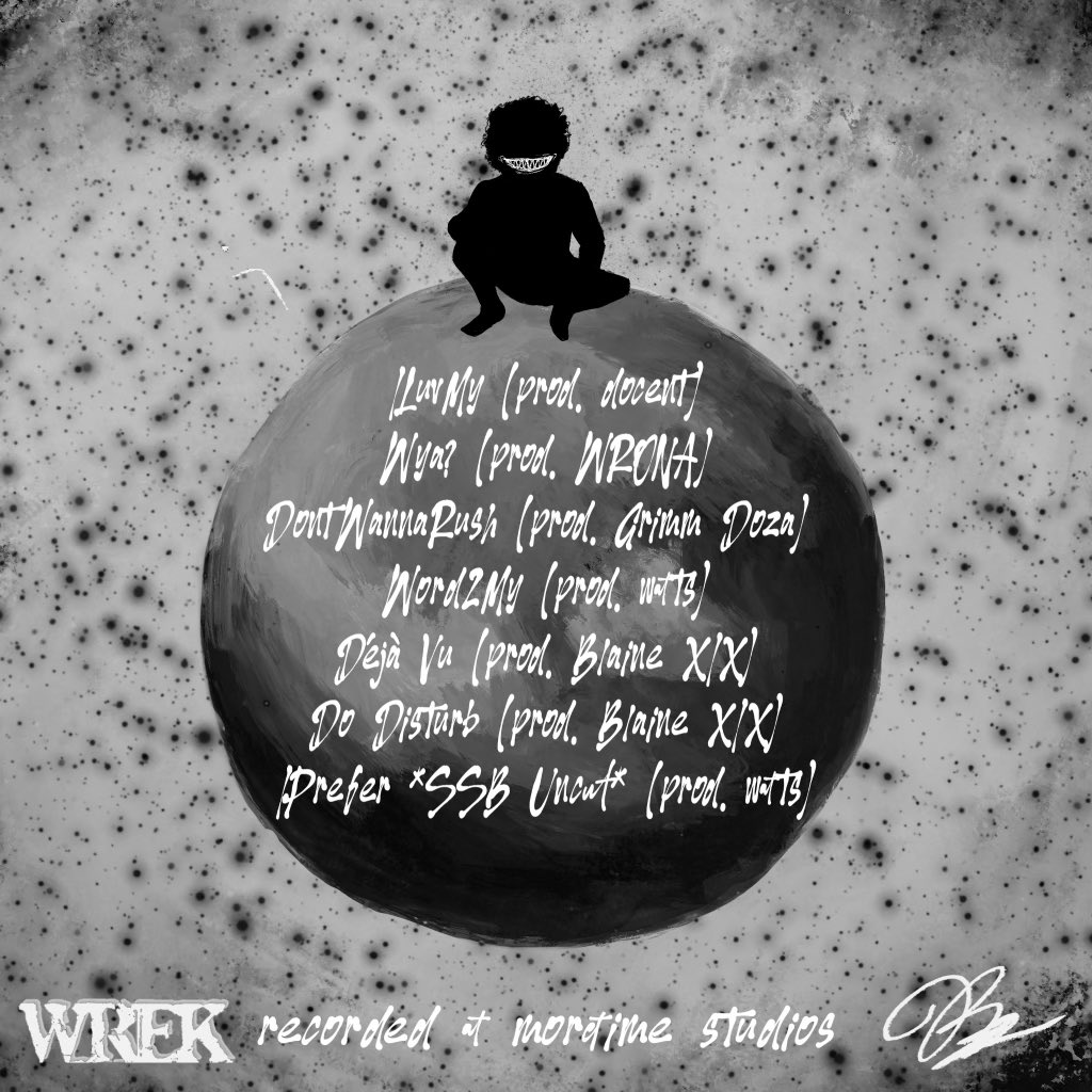 Come Back to Earth, Wrek 
My tape dropped today! 2 years of passion, pain, and progression all in 7 tracks. Thank you to everybody that helped make this project come to life. 
Love everybody supporting the journey🫶🏾

distrokid.com/hyperfollow/wr…
