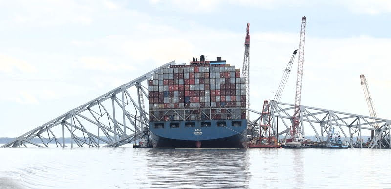Salvage teams prepare to remove Key Bridge wreckage from Dali by Megan Sayles, AFRO Business Writer ow.ly/7o7q50RyL1N #dalicontainership #keybridgecleanup #patapscoharbor #fortmchenrychannel #unifiedcommandsalvage