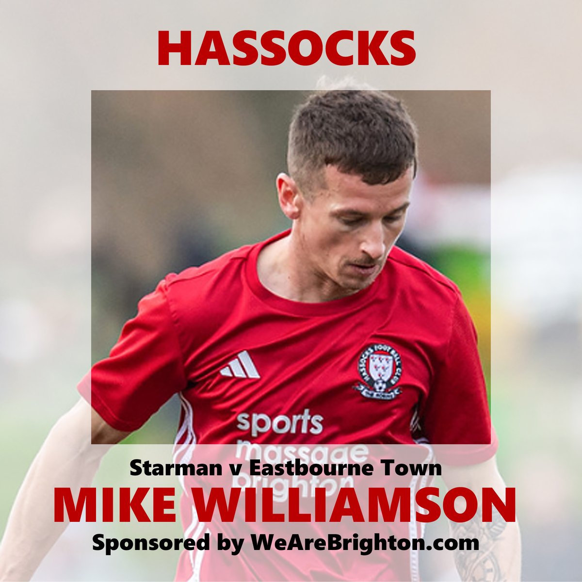 The final Robins Starman award for the 2023-24 season went to Mike Williamson for his performance in midfield against Eastbourne Town in our playoff semi final defeat last Tuesday 👏 #UTR #NonLeague