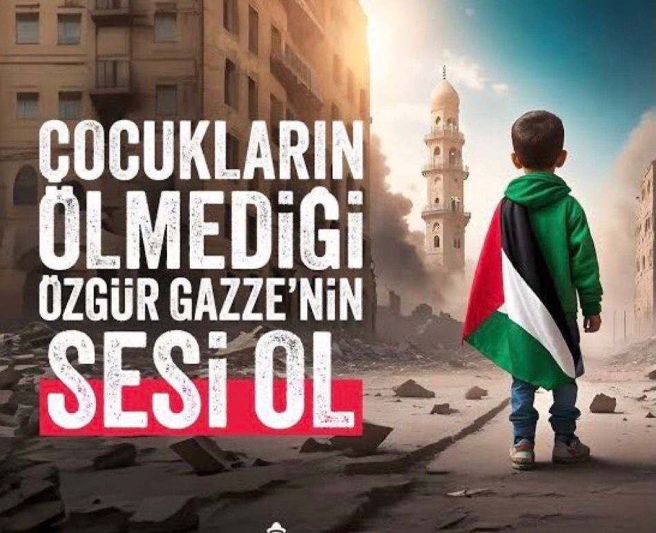 Gazze’nin sesi olacağız 
#getoutofrafah