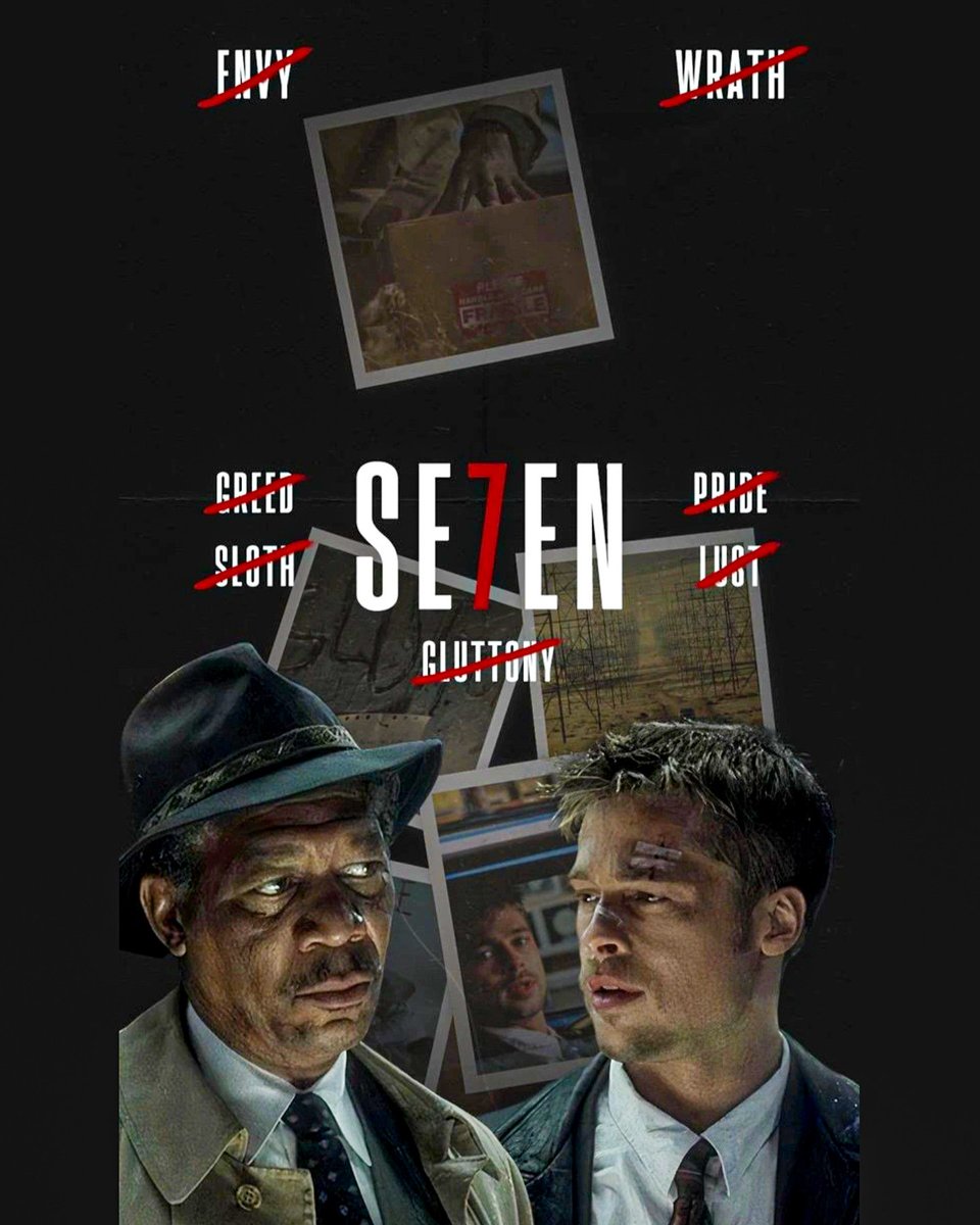 There is a serial killer on the loose. This killer chooses his victims based on the seven deadly sins. Will the authorities be able to capture him or will he get to them?

Tune into #STMovies ch 11/101 right now for #Se7en. A movie featuring Hollywood big shots #MorganFreeman and…