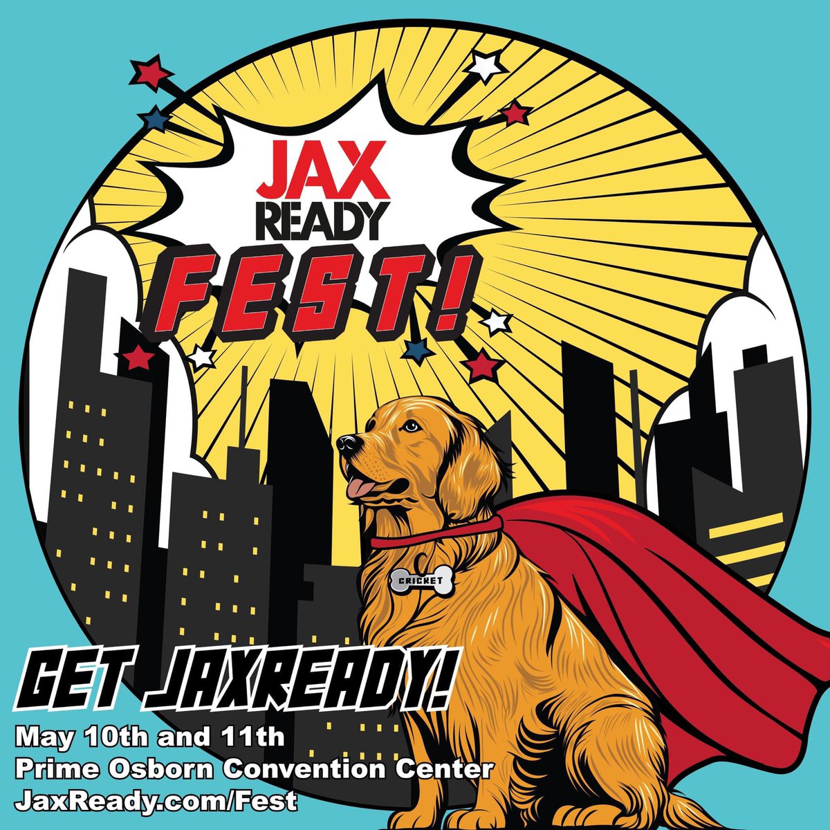 This Friday & Saturday - stamp your passport for preparedness at the @JaxReady Fest. Bring your family to the @PrimeOsbornJax where 60+ community agencies and organizations will help you get ready for storm season with free giveaways and demonstrations. jaxready.com/fest