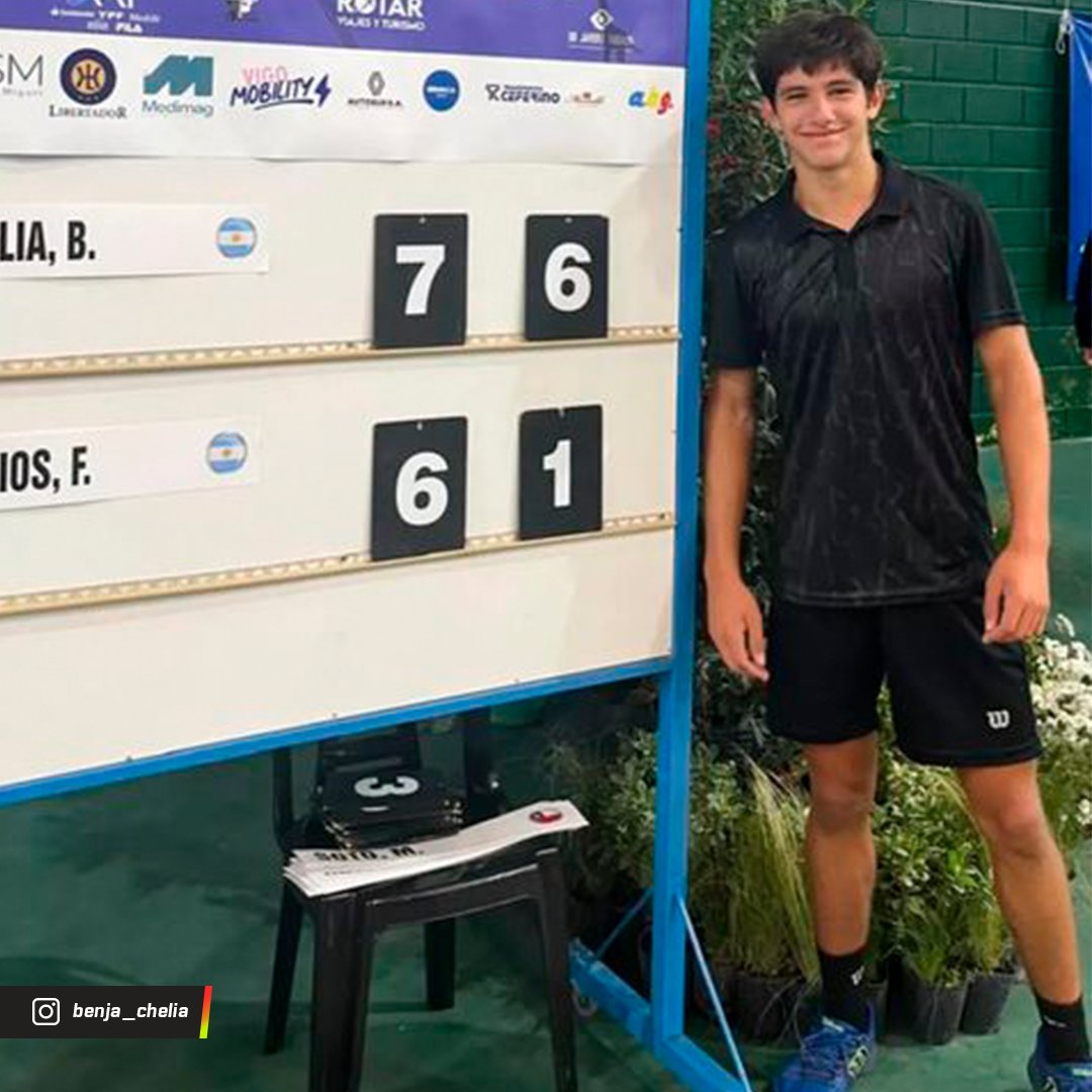 🔝 Con 15 años, 🇦🇷 Benjamín Chelia consiguió su primer punto ATP. Es el argentino más joven en lograrlo desde 🇦🇷 Francisco Bahamonde (14) en 2011. 🔥