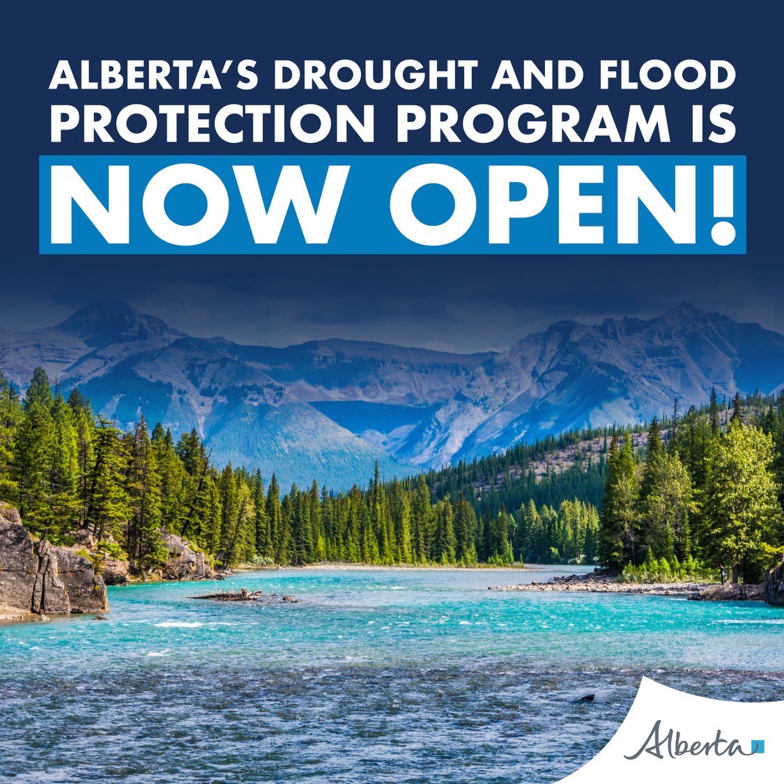 Alberta’s Drought and Flood Protection Program will help communities design and construct projects that protect critical infrastructure from drought and flooding and help ensure public safety is protected. Municipalities and Indigenous communities throughout the province are