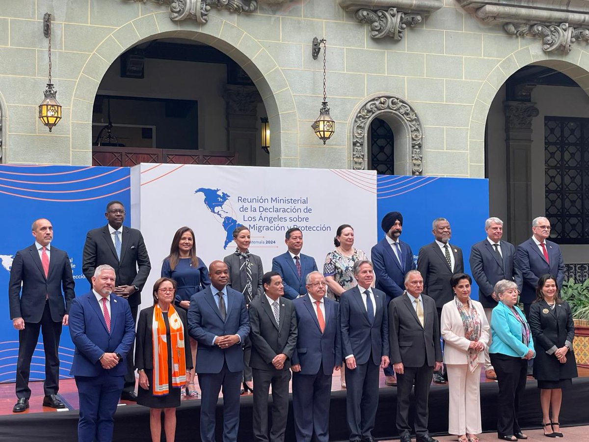 I am pleased to be in historic Guatemala City with colleague Ministers from the Americas and the Caribbean! Many thanks to our host and counterpart H.E. Carlos Martin Alverado, FM of Guatemala and co- Chair of the meeting Secretary Blinken, for bringing us together to reflect on…