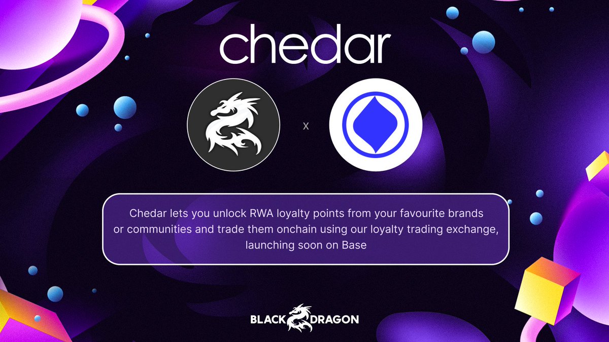 BlackDragon has invested in multiple rounds in @ChedarChain!