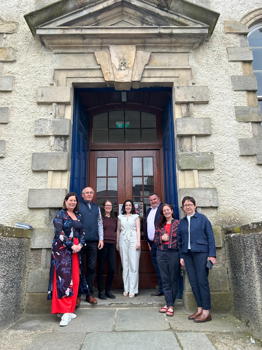 Lovely to catch up with our partners Rathmullan the Way Forward today in @LiffordJail to discuss through all the exciting activities delivered over the last few months, as well as those to come, as part of our joint IFI Connecting Communities project.