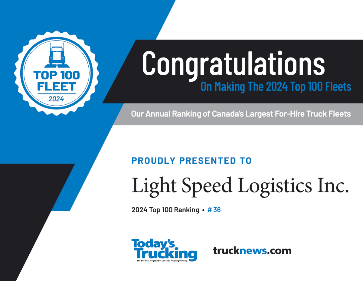 Light Speed Logistics Inc. tweet media