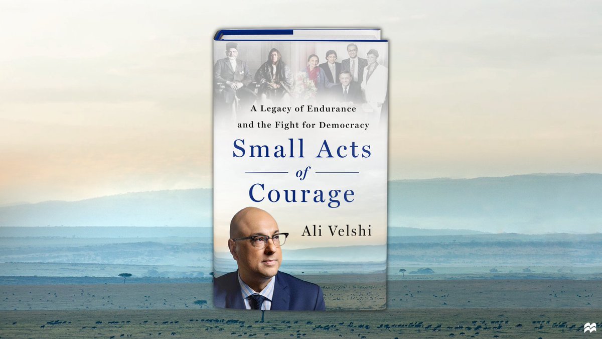 Today is the day! My new book 'Small Acts of Courage:  A Legacy of Endurance and the Fight for Democracy' is OUT NOW. You can find it wherever you get your books. static.macmillan.com/static/smp/sma…