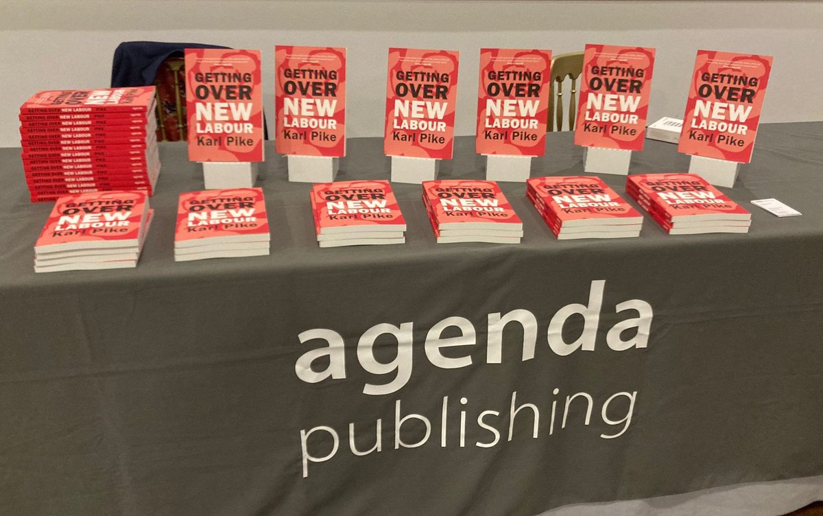 📚 ready for the launch of Getting Over New Labour by @p_ikek - come and say hello to @AlisonHowson if you are here.