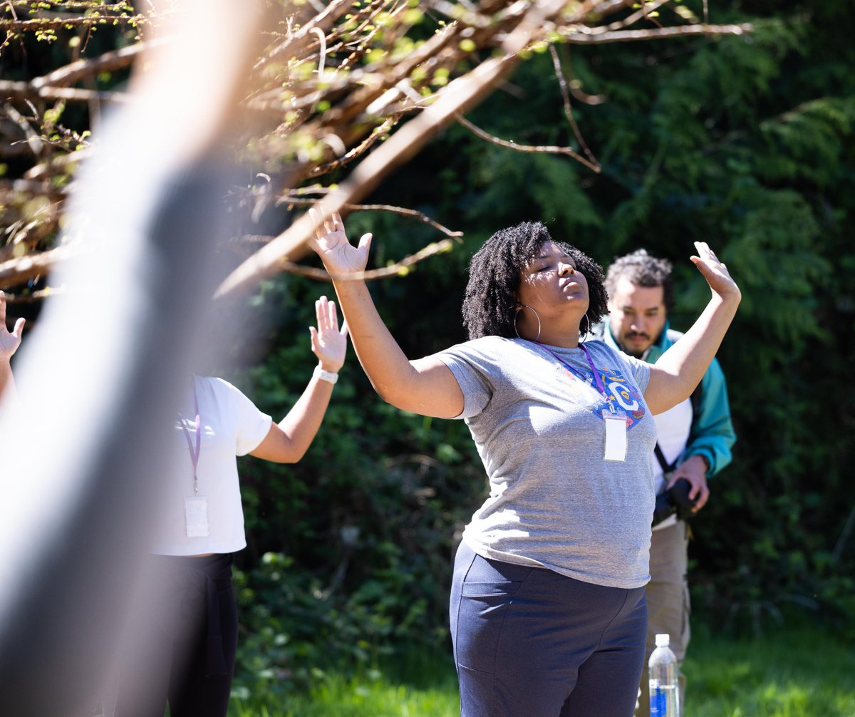 Daily dose of nature: It does a body good. Click the link (bit.ly/3UBqY2u) to access the stories, people, and places that help us reimagine community adventure in our 'Year of Innovation.' #OutdoorAfro #BlackJoy #narratives
