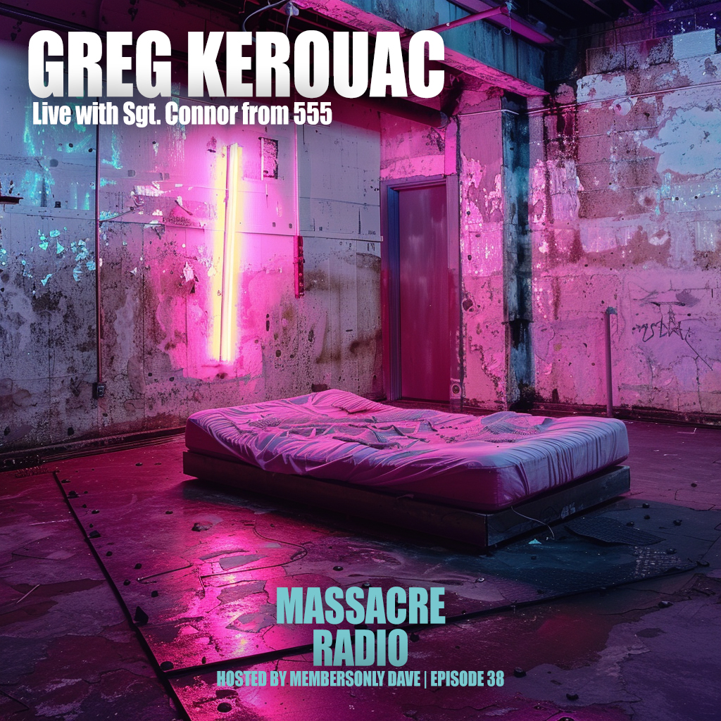 Massacre Radio with @membersonlydave is back again with Episode 38! This time Dave kicks back with Sergeant Connor from 555, Greg Kerouac! They deep dive the SOV classic 555 from its very beginning. What was it like working with Wally Koz? Did he keep anything from the shoot?
