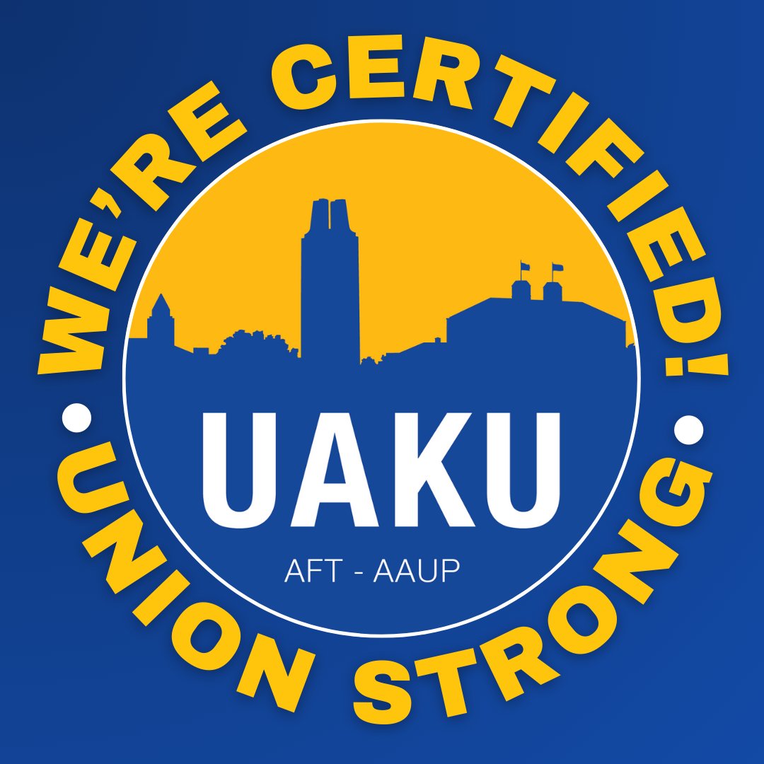 It's official: Today we received formal certification of our union! ✊ #WeAreUAKU