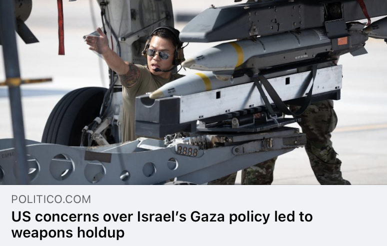 This is unconscionable. Just a few weeks ago, Congress sent a unified message of support for Israel’s right to defend itself and its people. The Biden Administration needs to stop this hold and get the weapons to Israel so they can fully eliminate Hamas. Any delay provides Hamas…