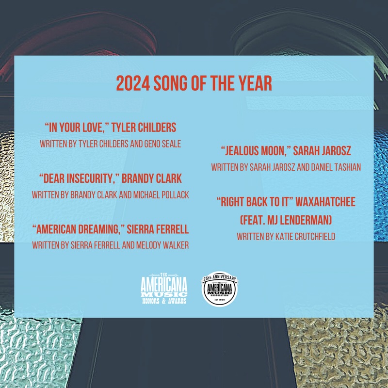 Congratulations to the 'Song of the Year' nominees!