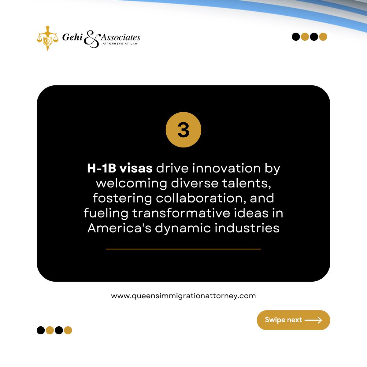 Advantages and opportunities that come with the H1-B visa into the USA.

To get started on your process, schedule a FREE CONSULTATION with us today. Visit queensimmigrationattorney.com

#uscis #queensimmigrationattorney # h1bvisa #immigrationprocess #usimmigration #greencard #visa