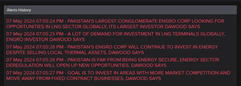 Yeah reporting on politics is great, but reporting on corporations is what keeps me hooked

Interviewed Samad Dawood, vice chairman of Dawood Hercules, which owns 40% of Engro Corp  earlier today &amp; talked about plans for growth in and outside Pakistan

reuters.com/markets/asia/p…