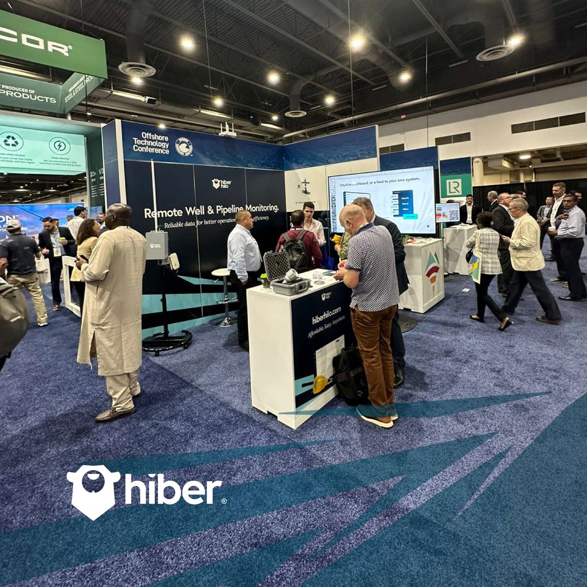 Day 2 @ #OTC2024 💪 

Team #Energy, if you haven't visit us yet, you know where to find us 🚀 

#Houston #WellMonitoring #RemoteMonitoring #WellIntegrity #AssetManagement #LoRaWan #EnergyTech