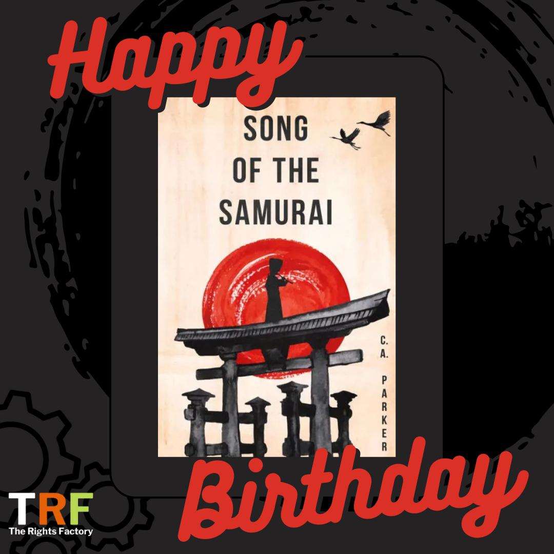 Are you ready to dive into Japan's history? We are so happy to celebrate SONG OF THE SAMURAI (@RunWildBooks) by C.A. Parker into the world!