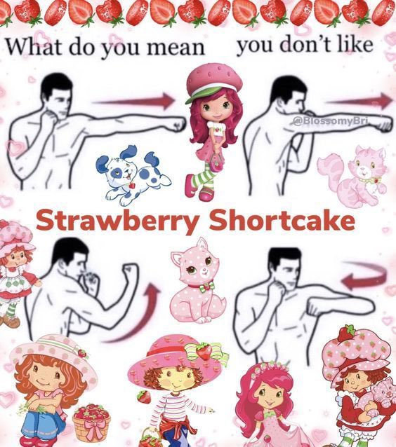 strawberry shortcake lovers rise up!!