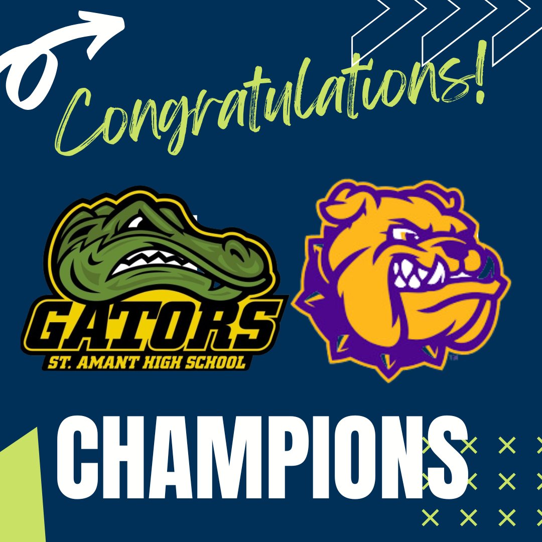 🥎🎣🥇 Congrats to the unstoppable St. Amant Lady Gators Softball and St. Amant Fishing Teams on clinching state championships! And a special shoutout to the Lutcher Softball Lady Bulldogs for taking state in their class! Please join us in celebrating these outstanding teams!