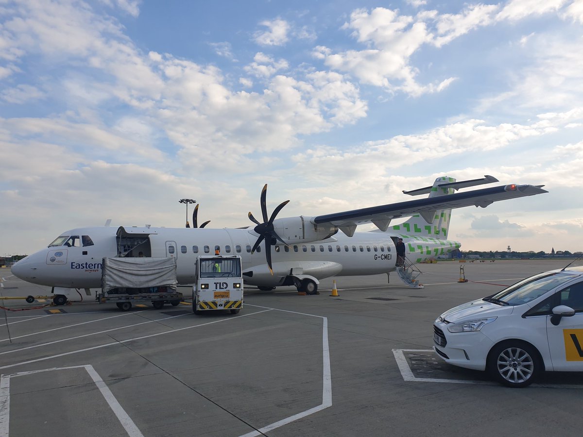 Seemless journey with @EasternAirways Newquay to Gatwick 👍