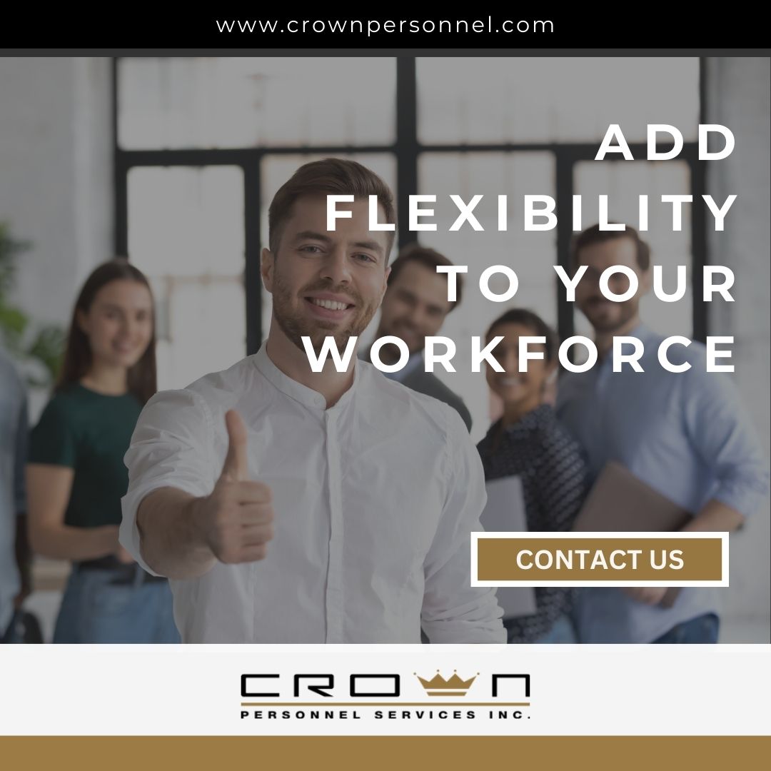 🚀 Ready to take your workforce to new heights? Crown Personnel offers innovative staffing strategies to help you stay ahead in today's competitive market. 

Partner with us for success: nsl.ink/dpSw 

#StrategicStaffing #MarketLeadership