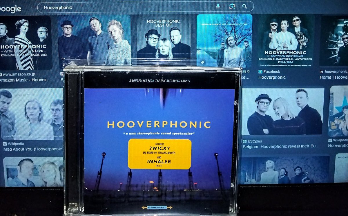 #Hooverphonic🇧🇪(1995~)
A New Stereophonic Sound Spectacular('96)1st
#DreamPop #TripHop #Downtempo