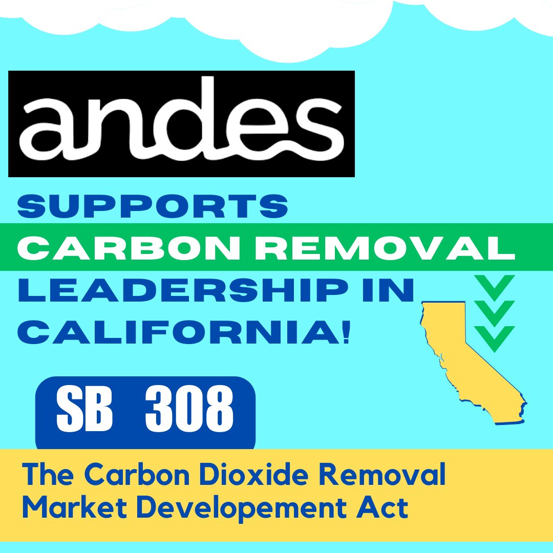 Andes (@andesbio) on Twitter photo Andes is proud to support #SB308 as a startup based in Alameda, CA that does permanent carbon removal using microbes <a href="/RobertRivas_CA/">Robert Rivas</a> <a href="/MiaBonta/">Mia Bonta</a> <a href="/NancySkinnerCA/">Nancy Skinner</a> <a href="/openaircollect/">The OpenAir Collective</a> <a href="/wtbryce/">Toby Bryce</a> Andes is proud to support #SB308 as a startup based in Alameda, CA that does permanent carbon removal using microbes <a href="/RobertRivas_CA/">Robert Rivas</a> <a href="/MiaBonta/">Mia Bonta</a> <a href="/NancySkinnerCA/">Nancy Skinner</a> <a href="/openaircollect/">The OpenAir Collective</a> <a href="/wtbryce/">Toby Bryce</a>
