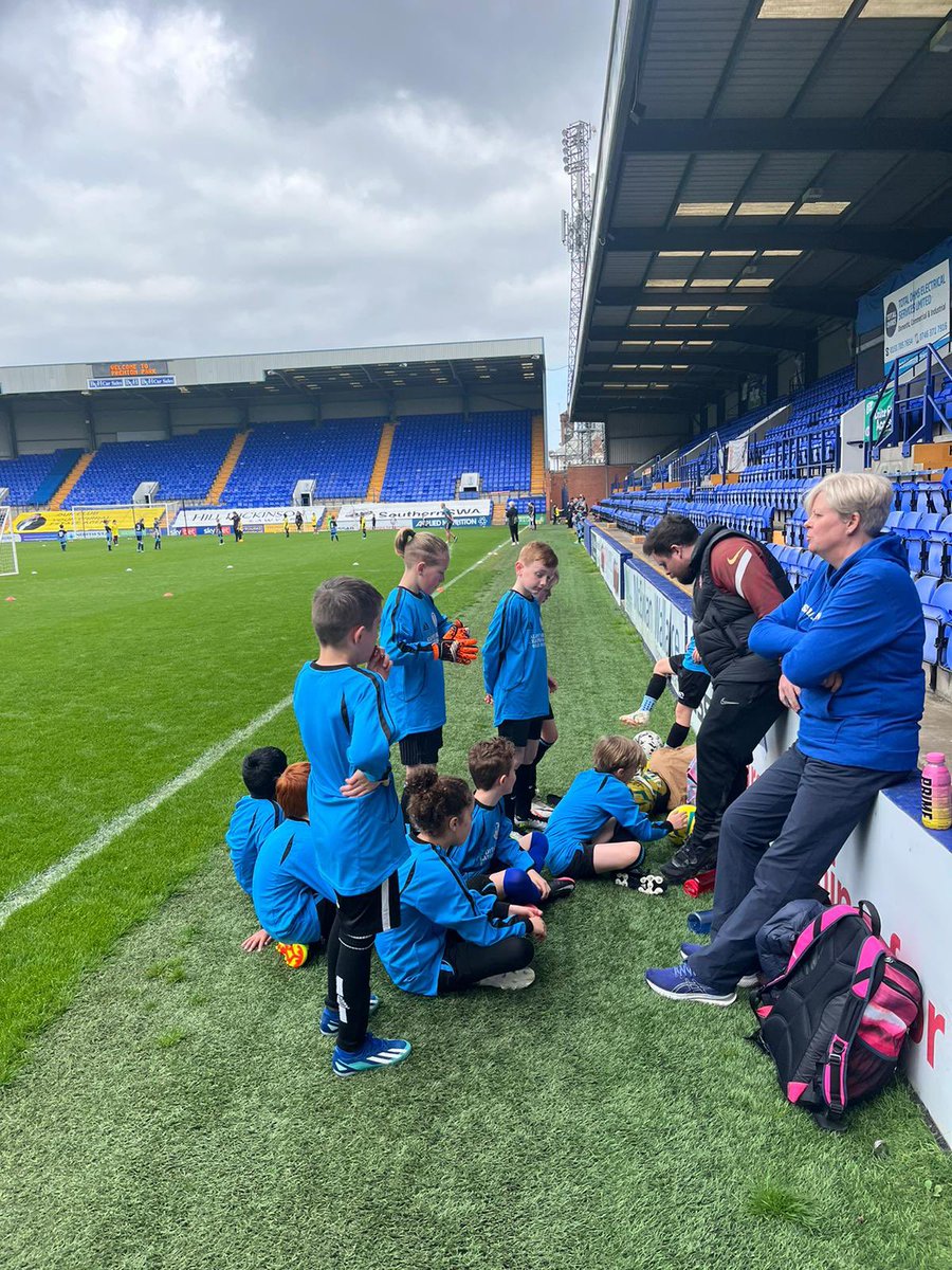 💙💛Thank you to all who organised today, our team loved the opportunity to play on the @TranmereRovers pitch and it was great to be a part of the whole tournament. Many thanks @poultonlancelyn and @OakTreesMAT 💛💙