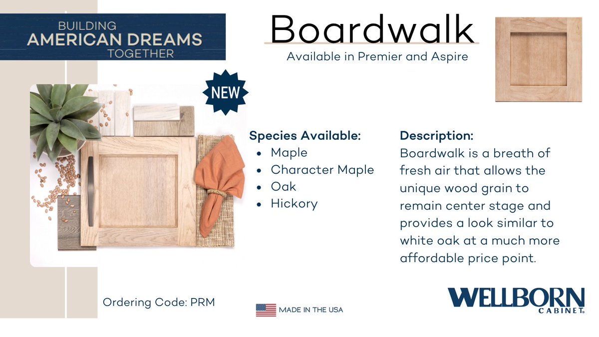 What are your thoughts on our 2024 Boardwalk finish? #wellborncabinet #new #thoughts #retweet