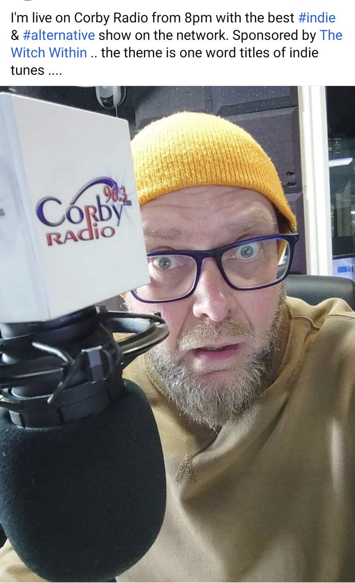 @chuckmiddleton is live on @CorbyRadio with the best #indie & #alternative show