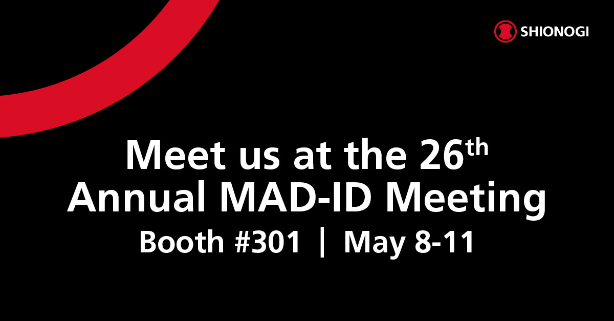 We’re looking forward to #MADID2024 and having great discussions about #InfectiousDisease. ​

Stop by our booth #301 to take a closer look at our latest clinical data and real-world evidence on our antibiotic for the treatment of certain Gram-negative bacterial infections. ​

For…