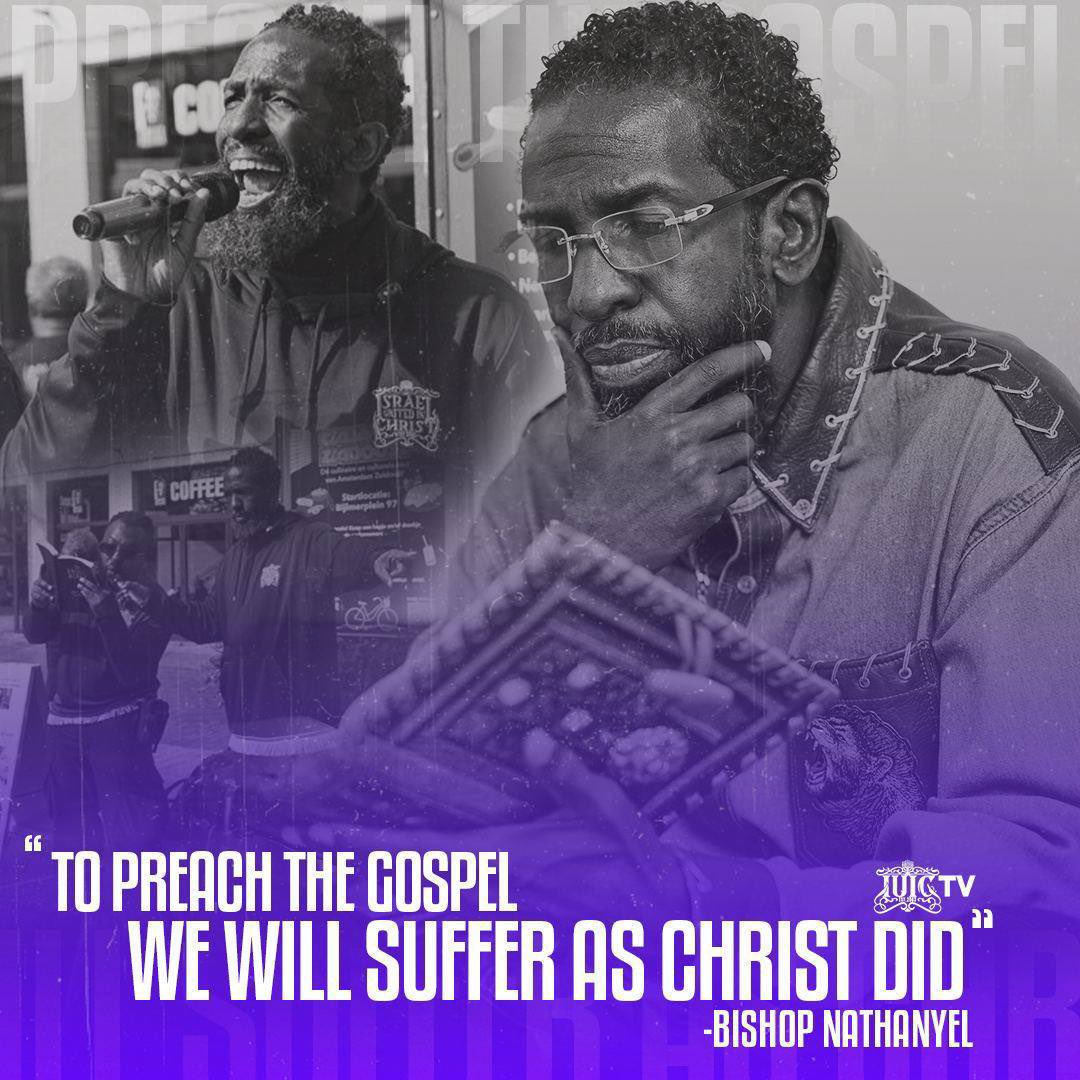“To preach the gospel we will suffer as Christ did”

youtube.com/@IUICHawaii

#Nathanyel7 #DailyBread #BibleVisuals #Bible #Scriptures #IUIC #Israelites