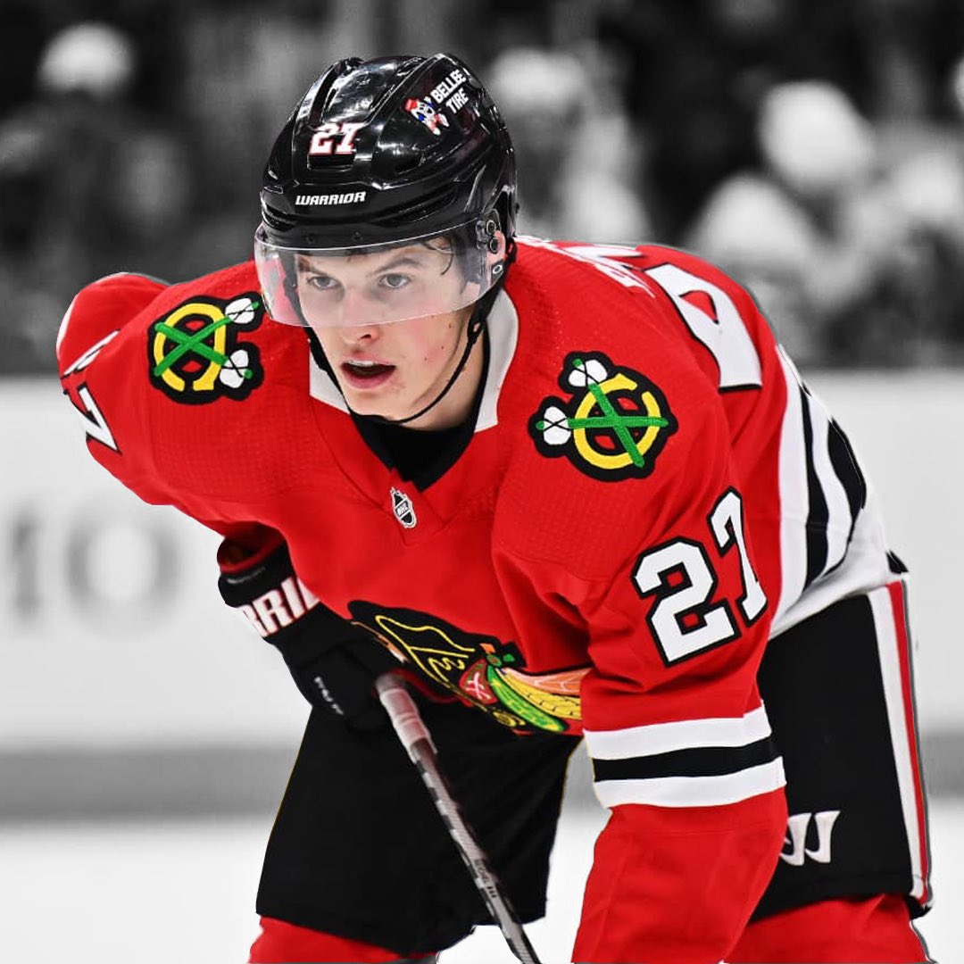 He’s back! Blackhawks announce they have re-signed forward Lukas Reichel to a 2 year deal that will carry a cap hit of 1.2 million. A solid prove it deal for the young forward. 
.⁣
.⁣
.⁣
#nhl #hockey #blackhawks #icehockey #chicagoblackhawks #podcast